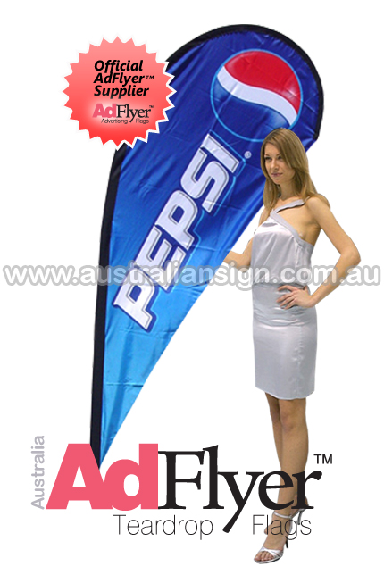 Official supplier of Teardrop flags and Feather Flags nationally